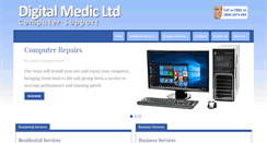 Desktop Screenshot of digitalmedic.co.uk